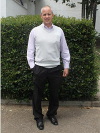 Managing director of The Living Link, Stanley Bawden. 